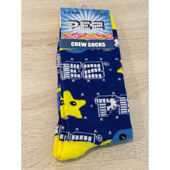 Pez Socks Crazy Fun Graphic Novelty Dad Gift Wacky Silly Odd Cool Funny Mens - Picture 1 of 5